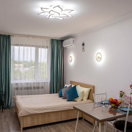 Уютная Студия С Видом На Горы Almaty Exterior foto