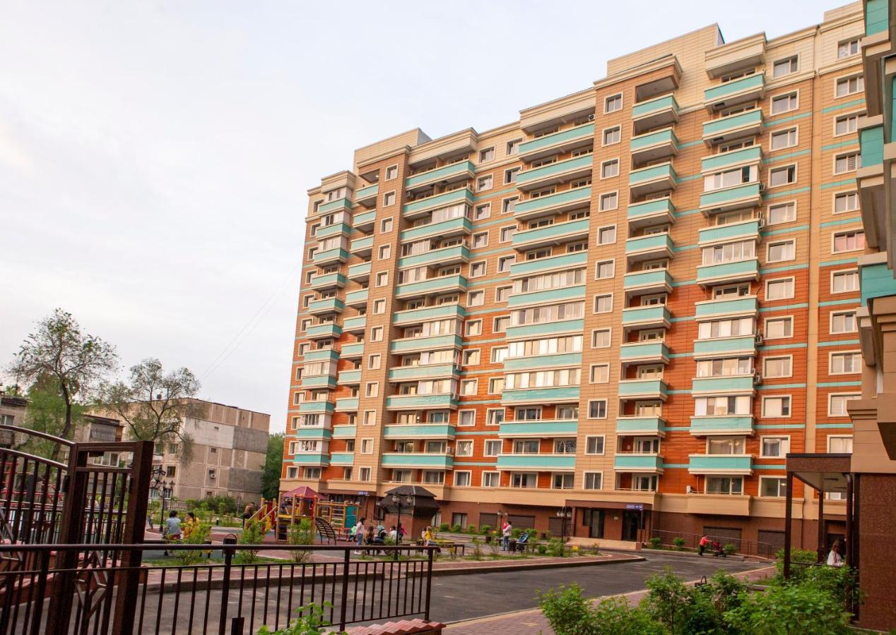 Уютная Студия С Видом На Горы Almaty Exterior foto
